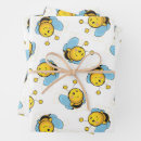 Search for bumble bee wrapping paper Black