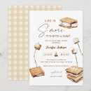 Search for smores baby shower invitations Smore love