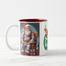 Search for nostalgic christmas mugs Merry and bright