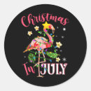 Search for christmas flamingo stickers Santa