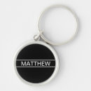 Search for bold key rings Black and white