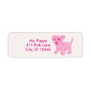 Search for dog valentine return address labels Puppy