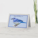 Search for bird birthday cards Blue