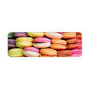 Search for french macarons return address labels Sweet