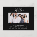 Search for welcome home card postcards Welcome to the neighbourhood