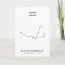 Search for february birthday cards Aquarius
