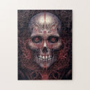 Search for gothic horror puzzles Skull
