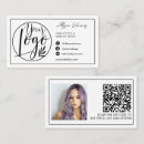 Search for bordered image business cards Black and white