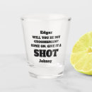Search for groomsmen shot glasses Classic
