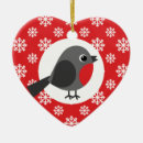 Search for robin bird christmas tree decorations Xmas