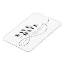 Search for black and white save the date magnets Elegant