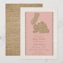 Search for easter bunny baby shower invitations Rabbit