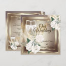 Search for bronze wedding invitations Gold