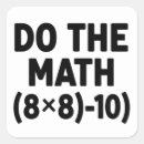 Search for math humor stickers Back to school