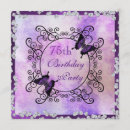 Search for 75th with diamonds birthday invitations For her