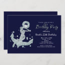 Search for anchor birthday invitations Elegant
