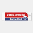 Search for anyone bumper stickers Vote