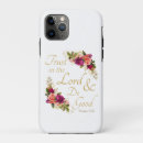 Search for trust in the lord iphone cases Religious