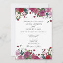 Search for purple and red invitations Garden