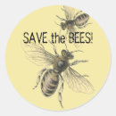 Search for bee image stickers Yellow