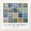 Search for monet paintings coasters Water lilies