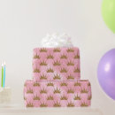 Search for gold crown wrapping paper Princess
