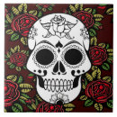 Search for sugar skull tiles Roses