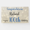 Search for 100th birthday banners Stylish