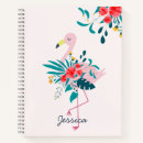 Search for flamingo notebooks Floral