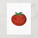 Search for cute tomato postcards Vegetable