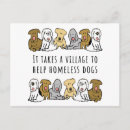 Search for rescue postcards Dog