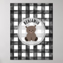 Search for black and white bear posters Woodland