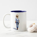 Search for cowgirl mugs Modern