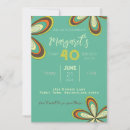 Search for 70s birthday invitations Groovy birthday party