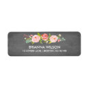 Search for chalkboard wedding return address labels Elegant