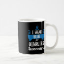 Search for diabetes awareness month mugs Blue