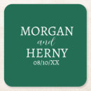Search for dark green coasters Stylish