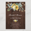 Search for rustic sunflower bridal shower invitations String lights