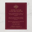 Search for burgundy flyers Elegant