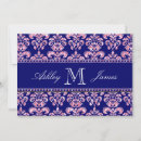 Search for vinatge invitations Pink