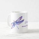 Search for purple dragonfly mugs Dragonflies