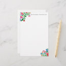 Search for letterhead notepads Floral