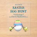 Search for happy easter square invitations Egg hunt