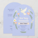 Search for dove first communion invitations Holy spirit