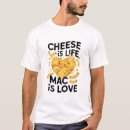 Search for mac and cheese tshirts Macaroni