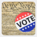 Search for vintage politics stickers Vote