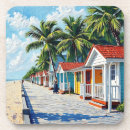 Search for beach hut coasters Ocean
