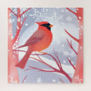 Search for cardinal bird puzzles Beautiful