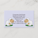 Search for ewe business cards Lamb