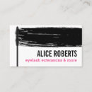 Search for mascara business cards Cosmetics